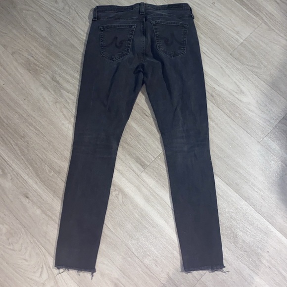 AG Adriano Goldschmied Legging Super Skinny Ankle Distressed Jeans 29R - Picture 6 of 7